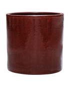 Cylinder Pot - Deep Red