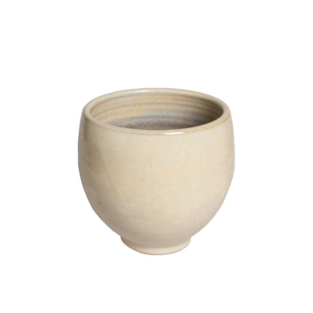 Tan pot - Cream